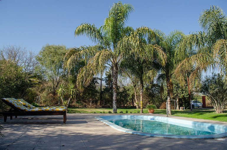 Casa con piscina para 6 personas - El Zanjón