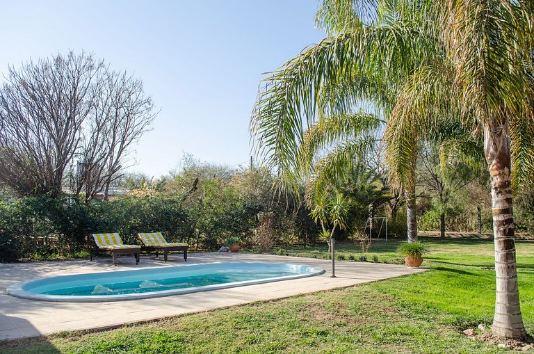 Casa con piscina para 6 personas - El Zanjón
