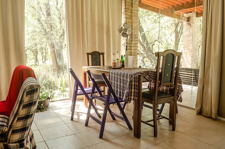 Ranch equipped for vacationing in Santiago del Estero, with