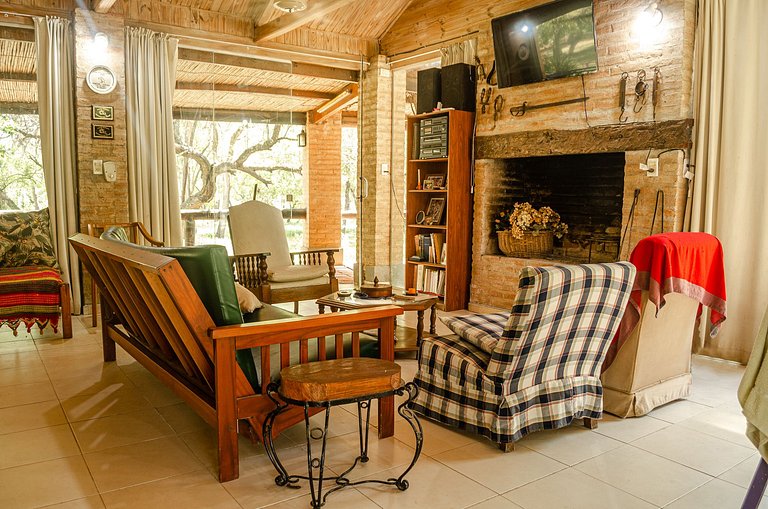 Ranch equipped for vacationing in Santiago del Estero, with
