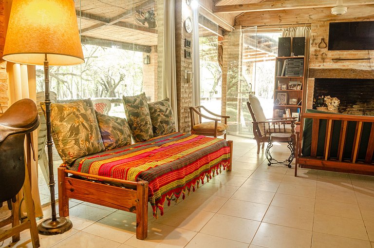 Ranch equipped for vacationing in Santiago del Estero, with