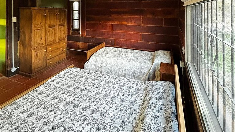 Cabaña para 8 a 500m del Lago Los Molinos