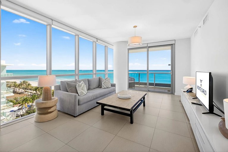 Departamento en Miami Beach para 4 personas con vista al mar