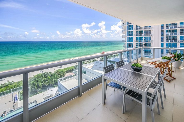 Departamento en Miami Beach para 4 personas con vista al mar