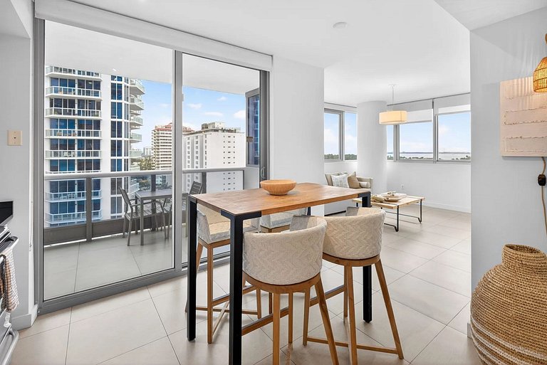 Departamento en Miami Beach para 4 personas con vista latera