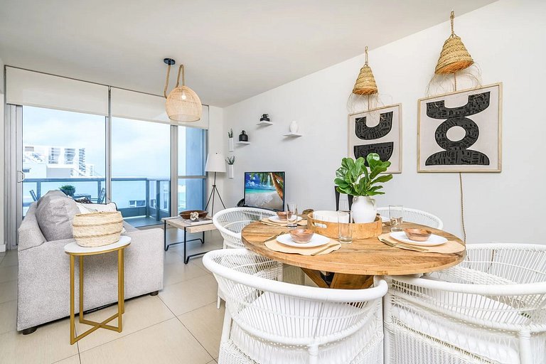 Departamento en Miami Beach para 4 personas con vista latera