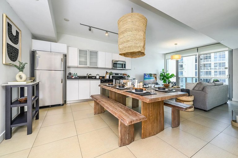 Departamento en Miami Beach para 4 personas con vista latera
