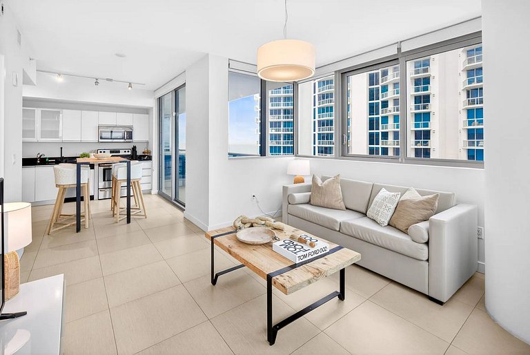 Departamento en Miami Beach para 4 personas con vista latera