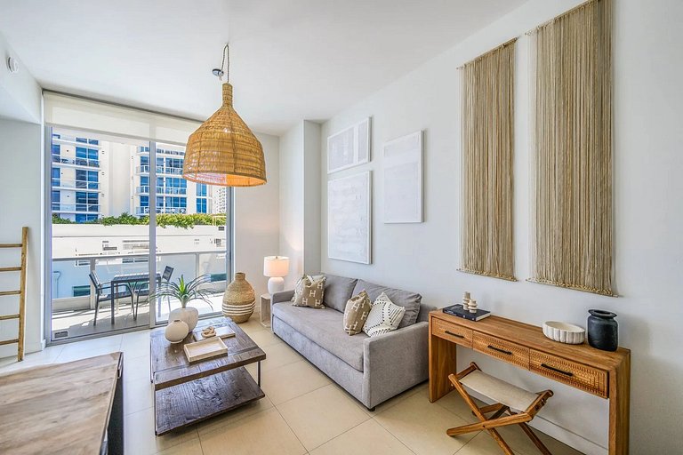 Departamento en Miami Beach para 4 personas con vista latera