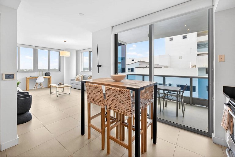 Departamento en Miami Beach para 4 personas con vista latera