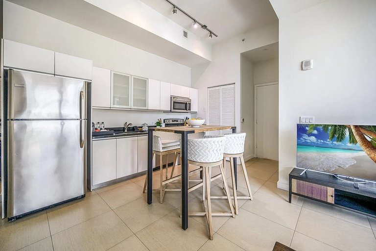 Departamento en Miami Beach para 4 personas con vista latera