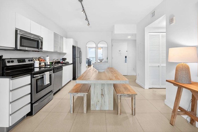 Departamento en Miami Beach para 4 personas con vista al mar