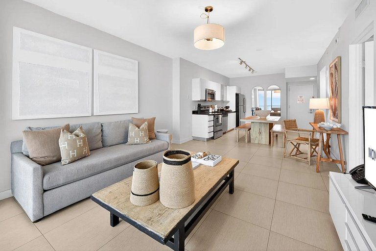 Departamento en Miami Beach para 4 personas con vista al mar
