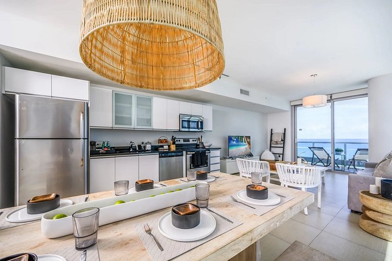 Departamento en Miami Beach para 4 personas con vista al mar