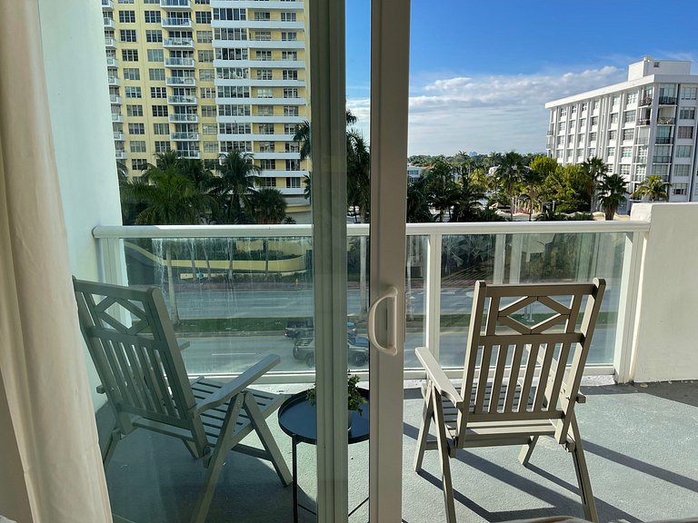 Departamento en Miami Beach para 4 personas con vista a la b