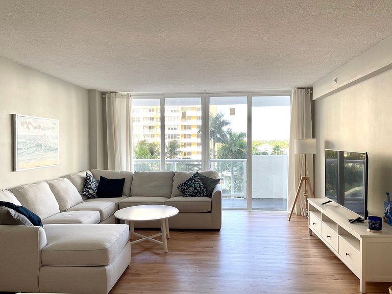 Departamento en Miami Beach para 4 personas con vista a la b