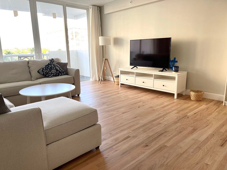 Departamento en Miami Beach para 4 personas con vista a la b