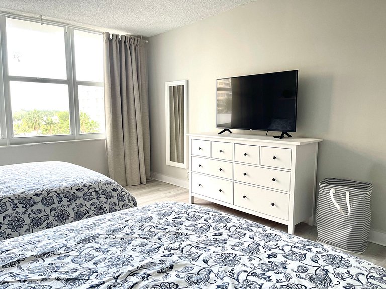 Departamento en Miami Beach para 4 personas con vista a la b