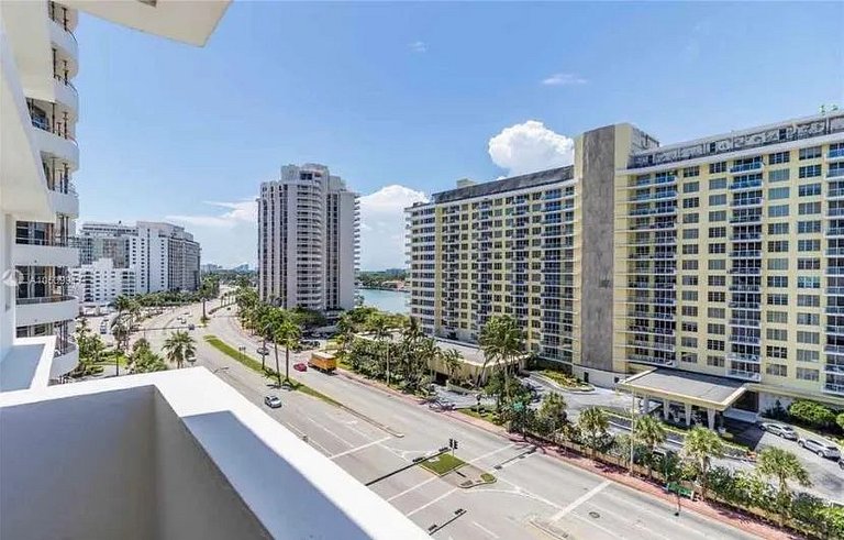 Departamento en Miami Beach para 4 personas con vista a la b