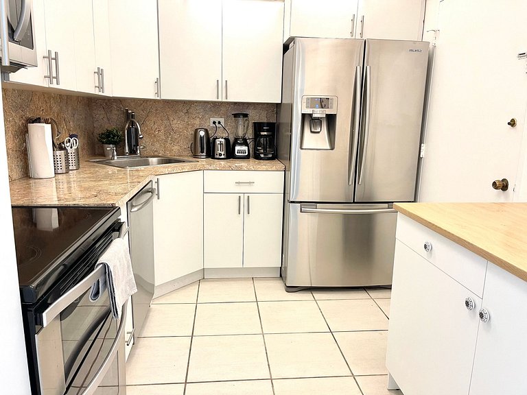 Departamento en Miami Beach para 4 personas con vista a la b
