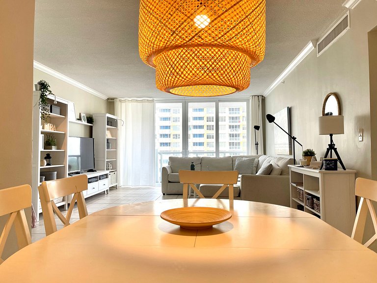 Departamento en Miami Beach para 4 personas con vista a la b