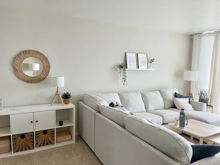 Departamento en Miami Beach para 4 personas con vista a la b