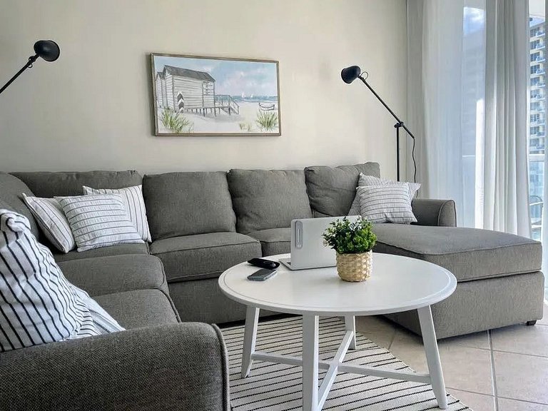 Departamento en Miami Beach para 4 personas con vista a la b
