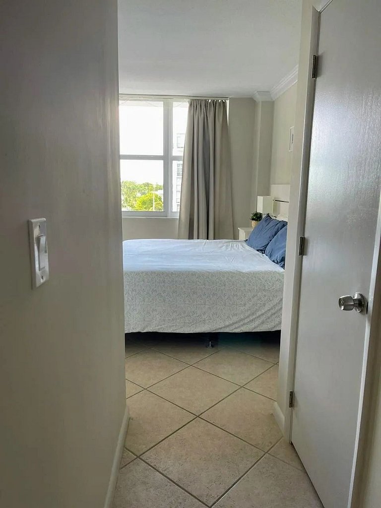 Departamento en Miami Beach para 4 personas con vista a la b