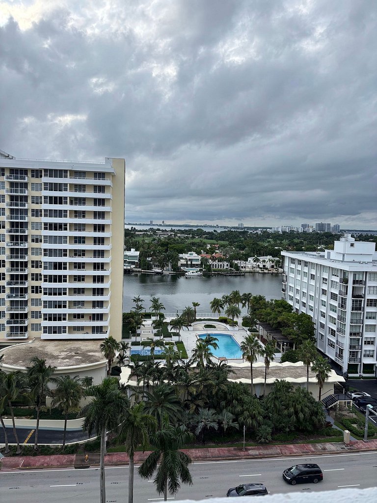 Departamento en Miami Beach para 4 personas con vista a la b