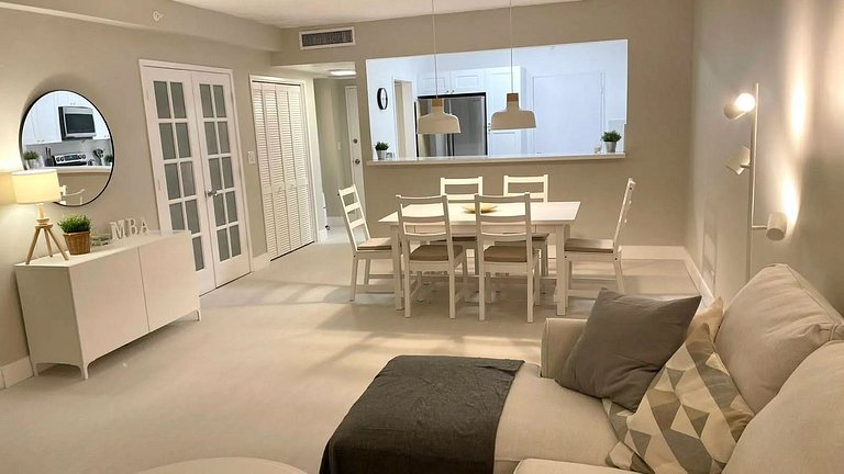 Departamento en Miami Beach para 4 personas con vista a la b