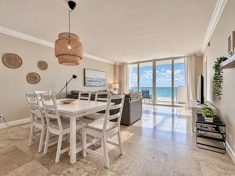 Departamento en Miami Beach para 4 personas con vista al mar
