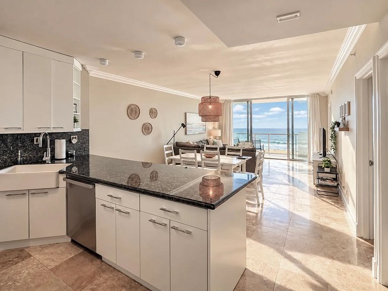 Departamento en Miami Beach para 4 personas con vista al mar
