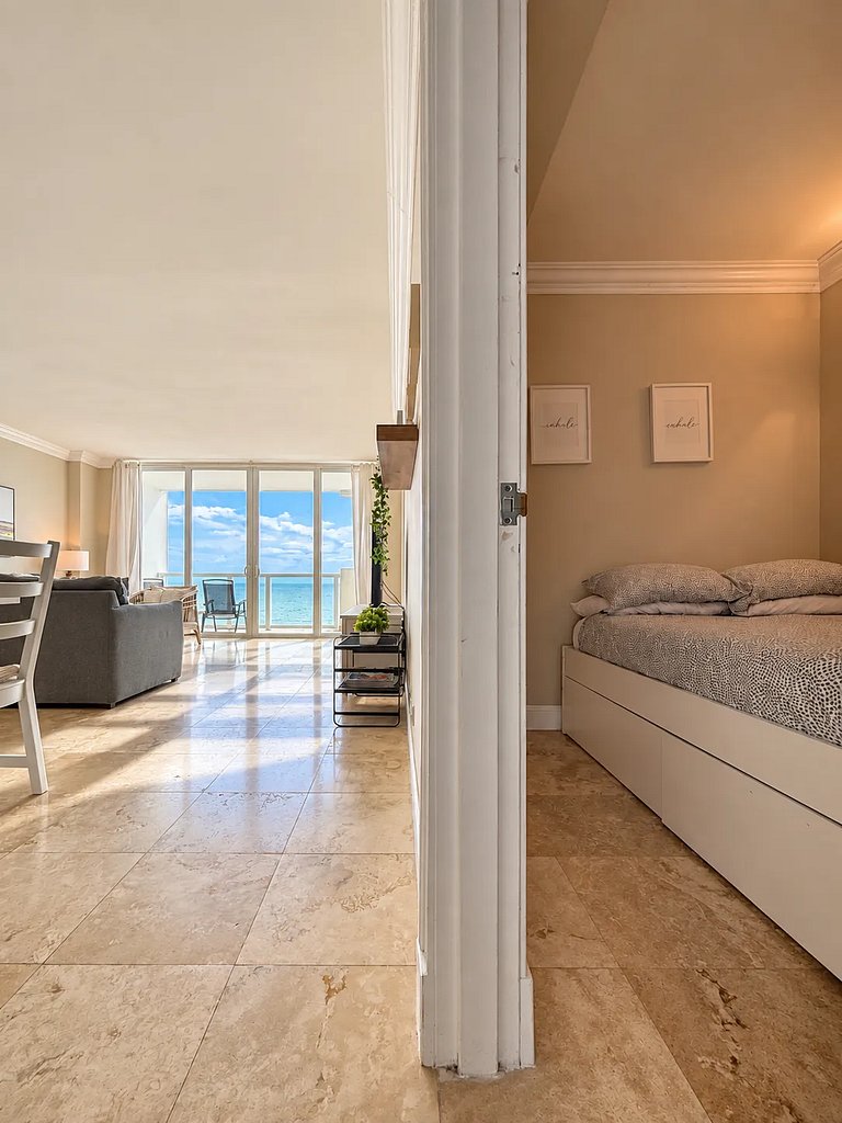 Departamento en Miami Beach para 4 personas con vista al mar