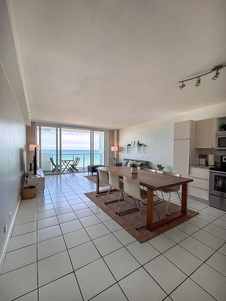 Departamento en Miami Beach para 4 personas con vista al mar
