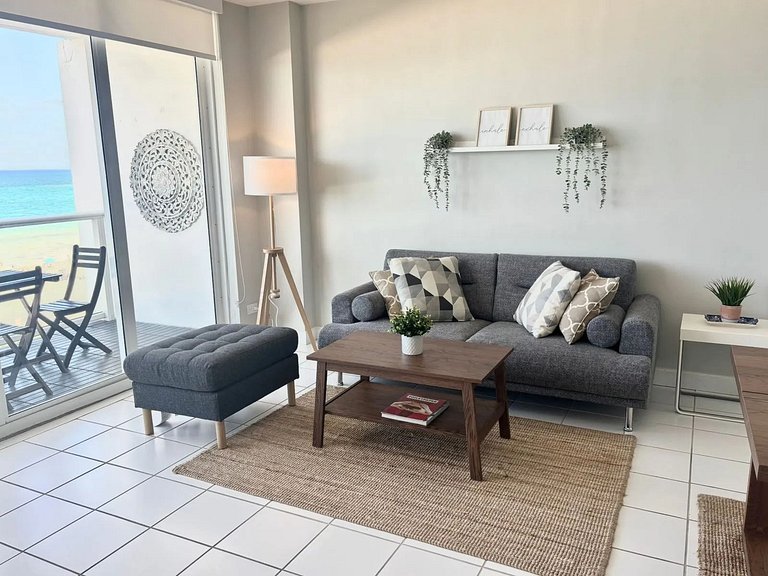 Departamento en Miami Beach para 4 personas con vista al mar