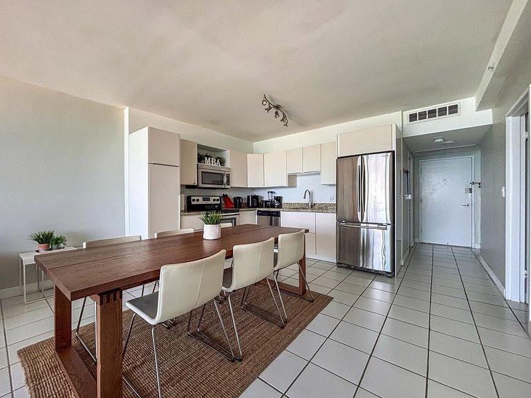 Departamento en Miami Beach para 4 personas con vista al mar