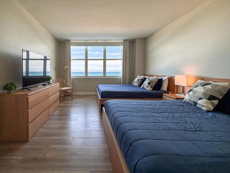 Departamento en Miami Beach para 4 personas con vista al mar