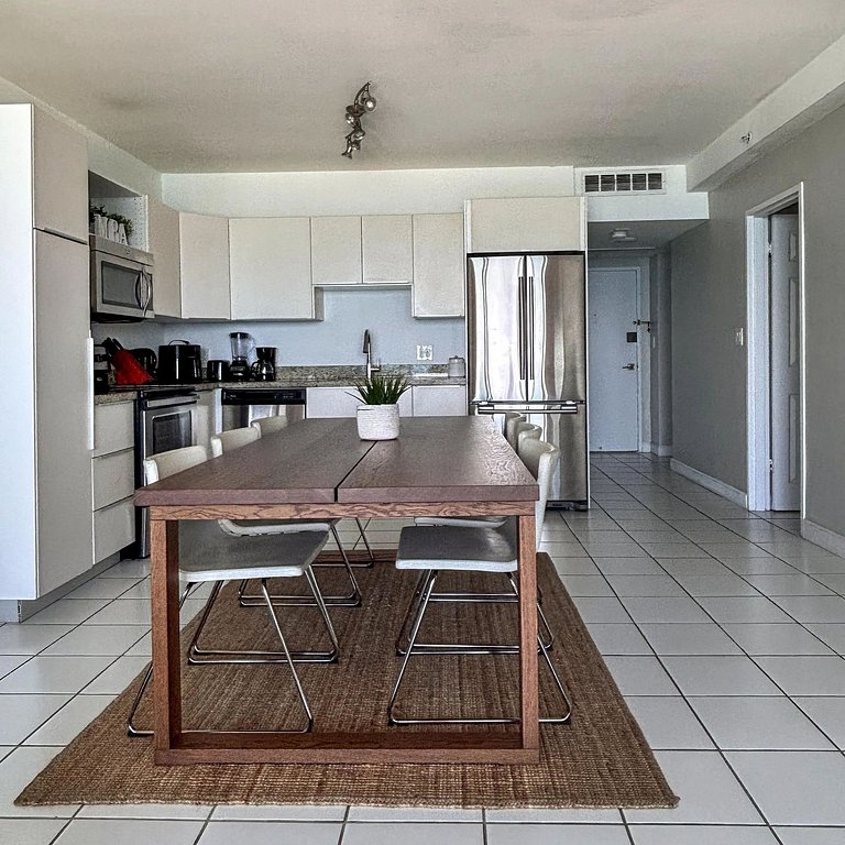 Departamento en Miami Beach para 4 personas con vista al mar