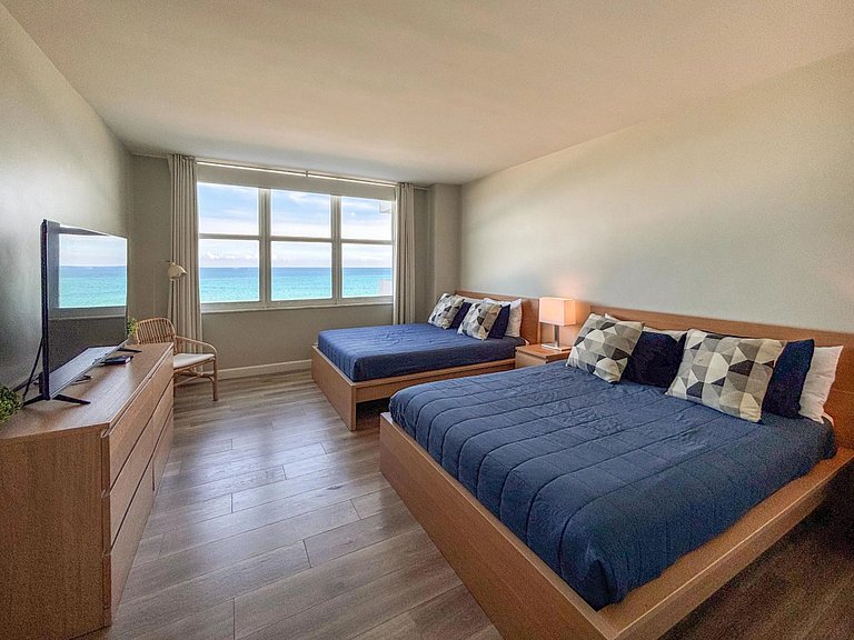 Departamento en Miami Beach para 4 personas con vista al mar