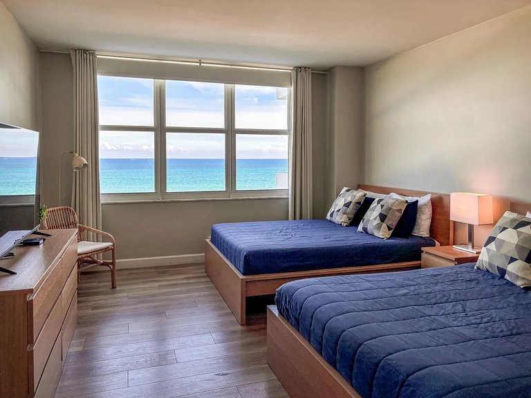 Departamento en Miami Beach para 4 personas con vista al mar
