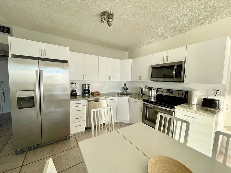 Departamento en Miami Beach para 4 personas con vista al mar
