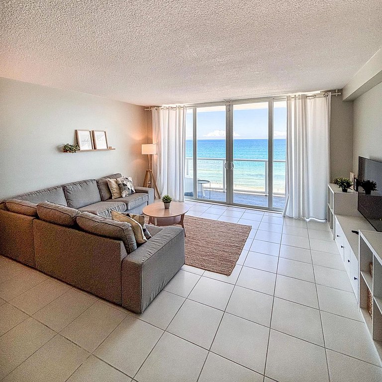 Departamento en Miami Beach para 6 personas con vista al mar