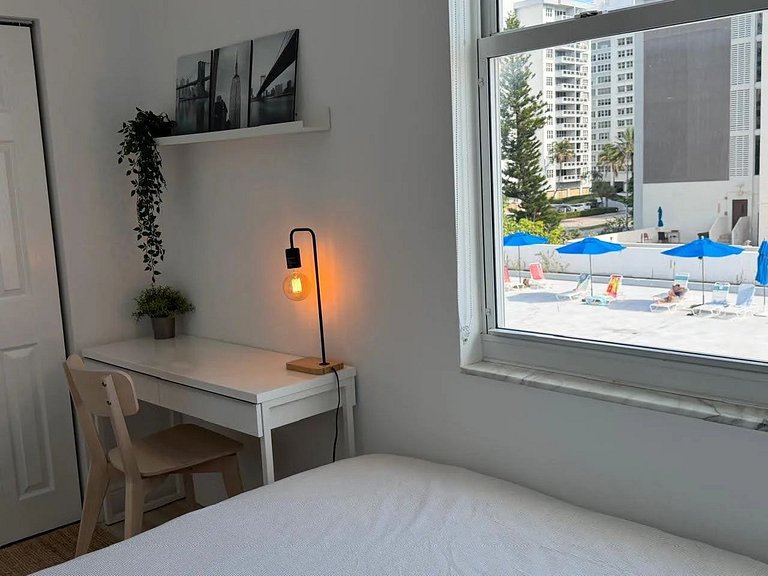 Departamento en Miami Beach para 6 personas con vista al mar
