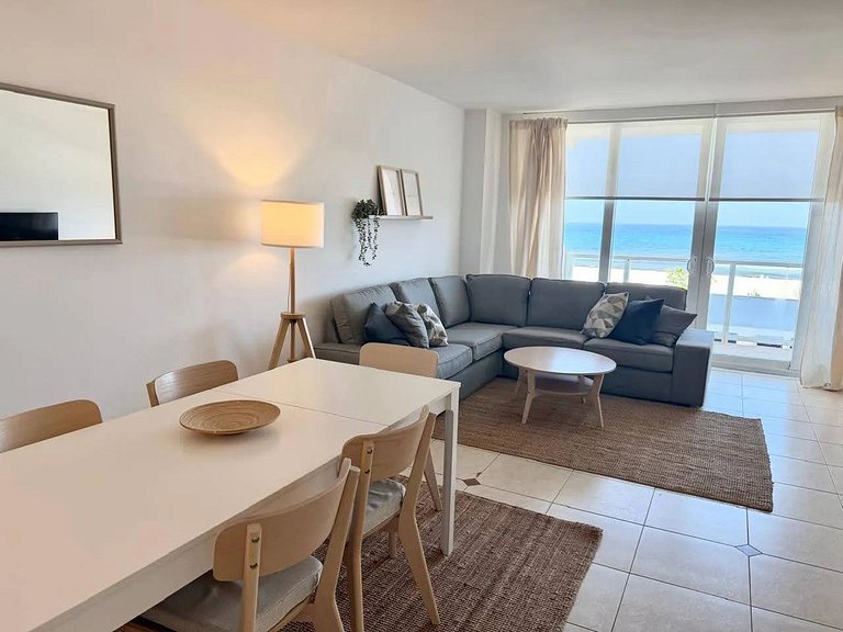 Departamento en Miami Beach para 6 personas con vista al mar
