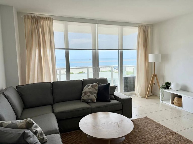Departamento en Miami Beach para 6 personas con vista al mar