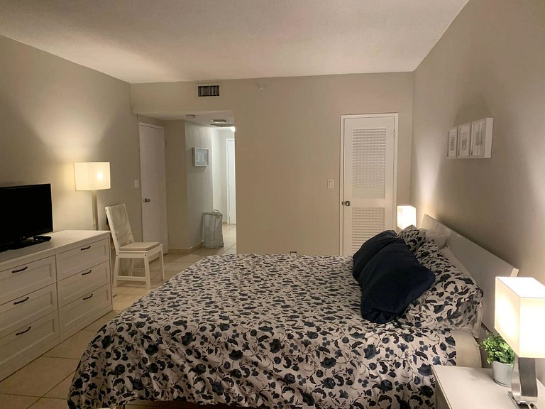 Departamento en Miami Beach para 6 personas con vista a la b