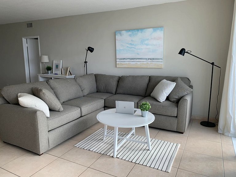 Departamento en Miami Beach para 6 personas con vista a la b