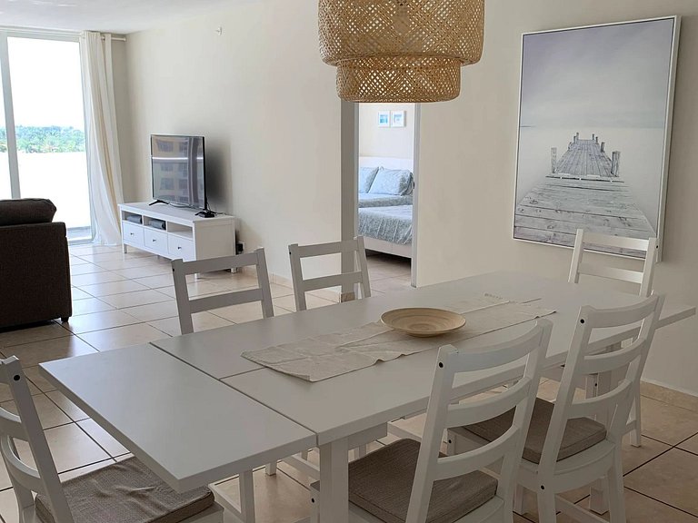 Departamento en Miami Beach para 6 personas con vista a la b