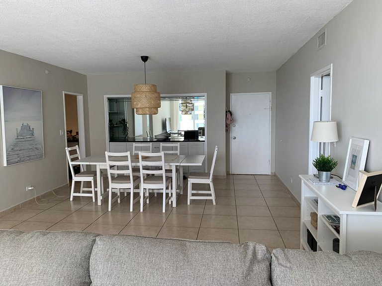 Departamento en Miami Beach para 6 personas con vista a la b