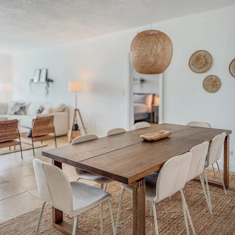 Departamento en Miami Beach para 6 personas con vista a la b